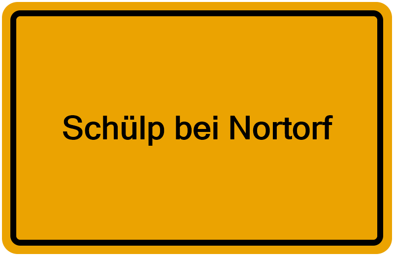 Handelsregisterauszug Schülp bei Nortorf